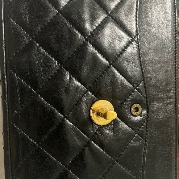 Vintage Black Chanel mini Double Flap - Picture 5 of 14